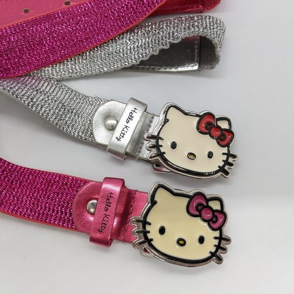 Sanrio Hello Kitty Pink and Silver Belts - Picture 6 of 7